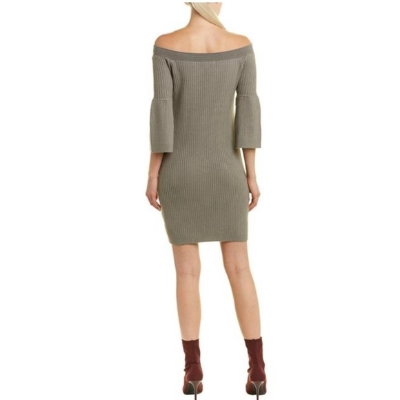 NWT BB Dakota Off-the-shoulder Sweater Dress Size Medium - Picture 2 of 8